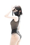 [Cosplay] Hua Ling 花铃 - Gray silk leather jacket 灰丝皮衣
