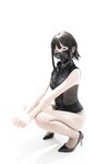 [Cosplay] Hua Ling 花铃 - Gray silk leather jacket 灰丝皮衣