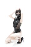 [Cosplay] Hua Ling 花铃 - Gray silk leather jacket 灰丝皮衣