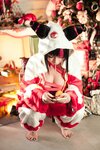 [Cosplay] Umeko J - Juri Han Xmas Street Fighter