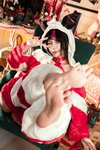 [Cosplay] Umeko J - Juri Han Xmas Street Fighter