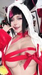 [Cosplay] Umeko J - Juri Han Xmas Street Fighter