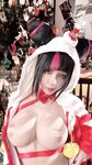 [Cosplay] Umeko J - Juri Han Xmas Street Fighter
