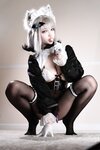 [Cosplay] 狐洛洛子 - 拘束银狐