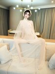 [Cosplay] 晚苏susu 白丝婚纱