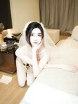 [Cosplay] 晚苏susu 白丝婚纱