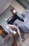 [Cosplay] 陆萱萱 - 魅惑黑丝
