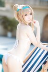 [Cosplay] 焖焖碳 - 少女前线 索米 泳装