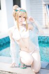 [Cosplay] 焖焖碳 - 少女前线 索米 泳装