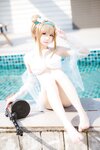 [Cosplay] 焖焖碳 - 少女前线 索米 泳装