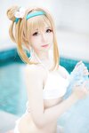 [Cosplay] 焖焖碳 - 少女前线 索米 泳装