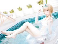 [Cosplay] 焖焖碳 - 少女前线 索米 泳装