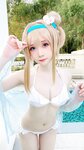 [Cosplay] 焖焖碳 - 少女前线 索米 泳装
