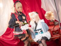 [Cosplay] 小容仔咕咕咕&是一只熊仔吗 - 冲田总司 魔神冲田 双人绳艺
