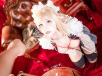 [Cosplay] 小容仔咕咕咕&是一只熊仔吗 - 冲田总司 魔神冲田 双人绳艺