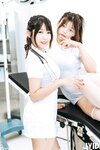 [JVID] 肉包Mini & 白金 - 性处理专门病栋-痴女护理师性感-专门帮累积性欲的患者提供口交的治疗服务
