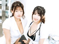 [JVID] 肉包Mini & 白金 - 性处理专门病栋-痴女护理师性感-专门帮累积性欲的患者提供口交的治疗服务