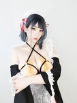 [Cosplay] 星澜是澜澜叫澜妹呀 - 汤屋女仆自拍