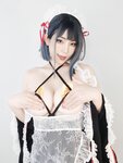 [Cosplay] 星澜是澜澜叫澜妹呀 - 汤屋女仆自拍