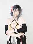 [Cosplay] 星澜是澜澜叫澜妹呀 - 汤屋女仆自拍