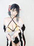[Cosplay] 星澜是澜澜叫澜妹呀 - 汤屋女仆自拍