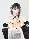 [Cosplay] 星澜是澜澜叫澜妹呀 - 汤屋女仆自拍