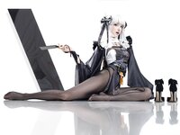 [Cosplay] Candy Ball - Blanc (White Rabbit) (NIKKE)