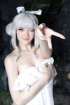[Cosplay] Candy Ball - Blanc (White Rabbit) (NIKKE)
