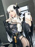 [Cosplay] Candy Ball - Blanc (White Rabbit) (NIKKE)
