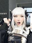 [Cosplay] Candy Ball - Blanc (White Rabbit) (NIKKE)