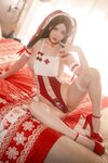 [Cosplay] 星之迟迟 - 2024圣诞 小白兔