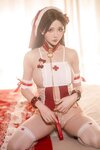 [Cosplay] 星之迟迟 - 2024圣诞 小白兔
