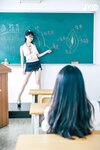 [JVID] 妍妍 Angel & 俄罗斯公主 - 精华作品【禁忌的师生恋】教师里的OL和JK肉欲百合