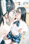 [JVID] 妍妍 Angel & 俄罗斯公主 - 精华作品【禁忌的师生恋】教师里的OL和JK肉欲百合