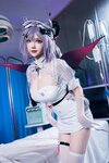 [Cosplay] 雪晴Astra – 2024万圣节 护士刻晴