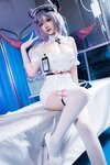 [Cosplay] 雪晴Astra – 2024万圣节 护士刻晴