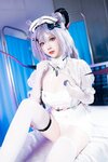 [Cosplay] 雪晴Astra – 2024万圣节 护士刻晴