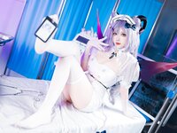 [Cosplay] 雪晴Astra – 2024万圣节 护士刻晴