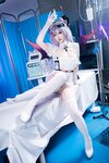 [Cosplay] 雪晴Astra – 2024万圣节 护士刻晴