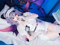 [Cosplay] 雪晴Astra – 2024万圣节 护士刻晴