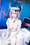 [Cosplay] 雪晴Astra – 2024万圣节 护士刻晴