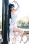 [Cosplay] Kyokyo 沉迷汉堡王 - Hanbao King's Robe 汉堡王旗袍