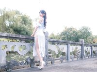 [Cosplay] Kyokyo 沉迷汉堡王 - Hanbao King's Robe 汉堡王旗袍