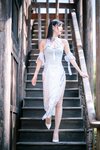 [Cosplay] Kyokyo 沉迷汉堡王 - Hanbao King's Robe 汉堡王旗袍