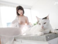 [JVID] Ruru茹茹 - 【H級豪巨乳】寄宿家中的前同事－茹茹，一早醒來就衣衫不整！豪乳在眼前晃的我頭好暈啊～～～