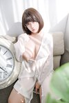 [JVID] Ruru茹茹 - 【H級豪巨乳】寄宿家中的前同事－茹茹，一早醒來就衣衫不整！豪乳在眼前晃的我頭好暈啊～～～
