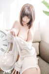 [JVID] Ruru茹茹 - 【H級豪巨乳】寄宿家中的前同事－茹茹，一早醒來就衣衫不整！豪乳在眼前晃的我頭好暈啊～～～