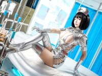 [Cosplay] 二次元妹子抱走莫子aa - 银护士