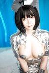 [Cosplay] 二次元妹子抱走莫子aa - 银护士