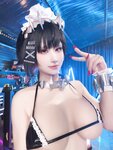 [Cosplay] 桜满三时 - 绝区零 艾莲乔 女仆比基尼